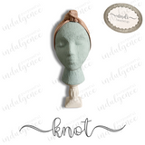 Blush Jacquard Headwrap - Andi