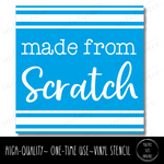 Made From Scratch - Square Stencil