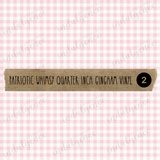 Patriotic Whimsy Vinyl Collection - Quarter-inch Gingham