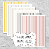 Signature Printable Papers Complete Bundle - 42 papers