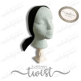Little Black Headwrap - Andie Wired Headwrap