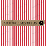 Patriotic Whimsy Vinyl Collection - Quarter-inch Stripe