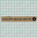 Patriotic Whimsy Vinyl Collection - Quarter-inch Gingham