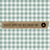 Patriotic Whimsy Vinyl Collection - Half-inch Gingham