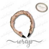 Blush Jacquard Headband - Henrie