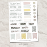 Signature Notes Journaling Sticker Bundle