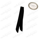 Little Black Headwrap - Andie Wired Headwrap