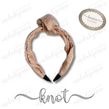 Blush Jacquard Headband - Henrie