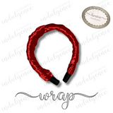 Red Crushed Velvet Headband - Henrie