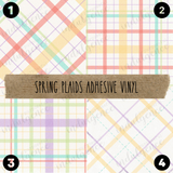Spring Plaids Adhesive Vinyl Collection