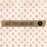 Rustic Easter Adhesive Vinyl Collection