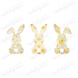 3 Bunnies - Vinyl Heat Transfers