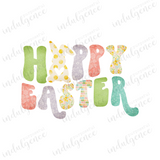 Happy Easter - Vinyl Heat Transfers