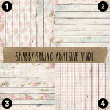 Shabby Spring Adhesive Vinyl Collection