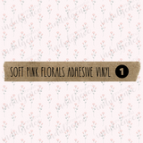 Blush Florals Adhesive Vinyl Collection