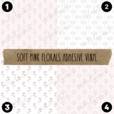 Blush Florals Adhesive Vinyl Collection