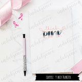 Think Pink - Vinyl Heat Transfers