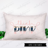 Think Pink - Vinyl Heat Transfers