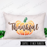 Thankful Pumpkin - Vinyl Heat Transfers