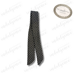 Black & White Polka Dot Headwrap - Andi