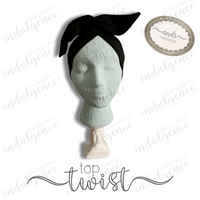 Little Black Headwrap - Andie Wired Headwrap