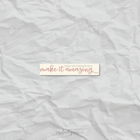 "Make it Amazing" - 3 inch Vinyl Sticker