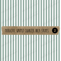 Patriotic Whimsy Vinyl Collection - Quarter-inch Stripe