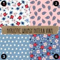 Patriotic Whimsy Vinyl Collection - Pattern