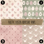 Rustic Easter Adhesive Vinyl Collection