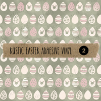 Rustic Easter Adhesive Vinyl Collection