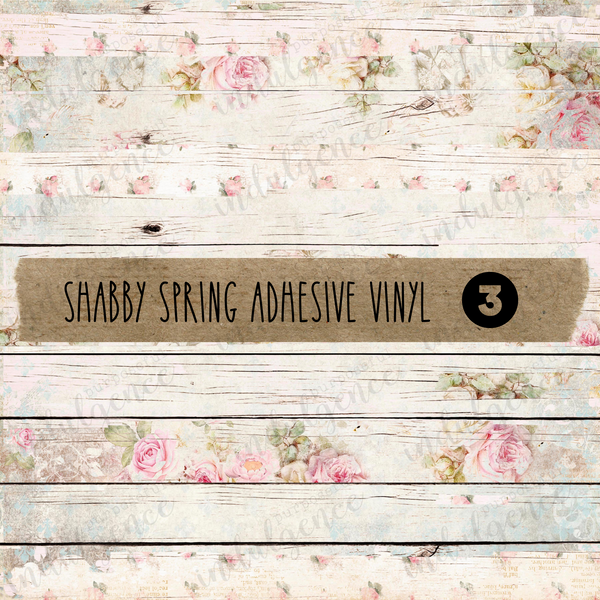 Shabby Spring Adhesive Vinyl Collection – Purposeful Indulgence