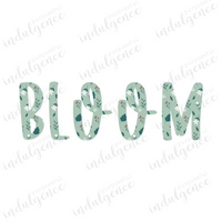 Bloom Floral - Vinyl Heat Transfers