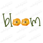 Bloom Poppies - Vinyl Heat Transfers