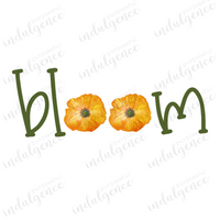 Bloom Poppies - Vinyl Heat Transfers